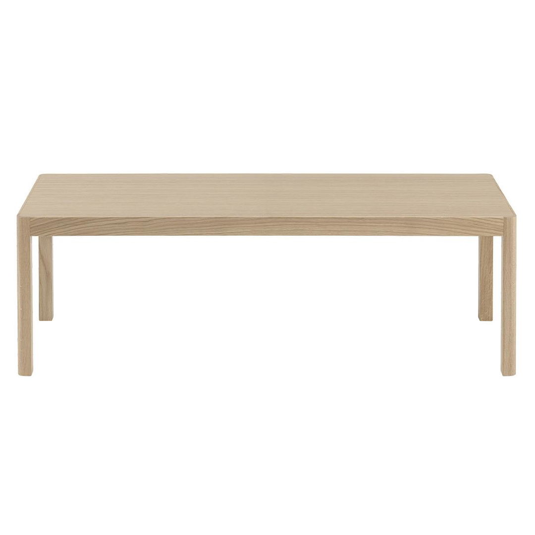 Workshop coffee table, 120 x 43 cm, oak