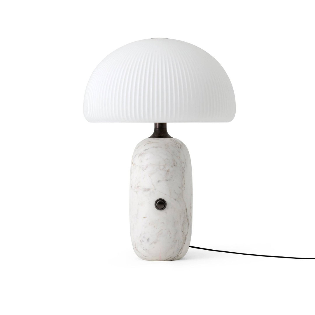VIPP592 - Sculpture Table Lamp - Large - White marble