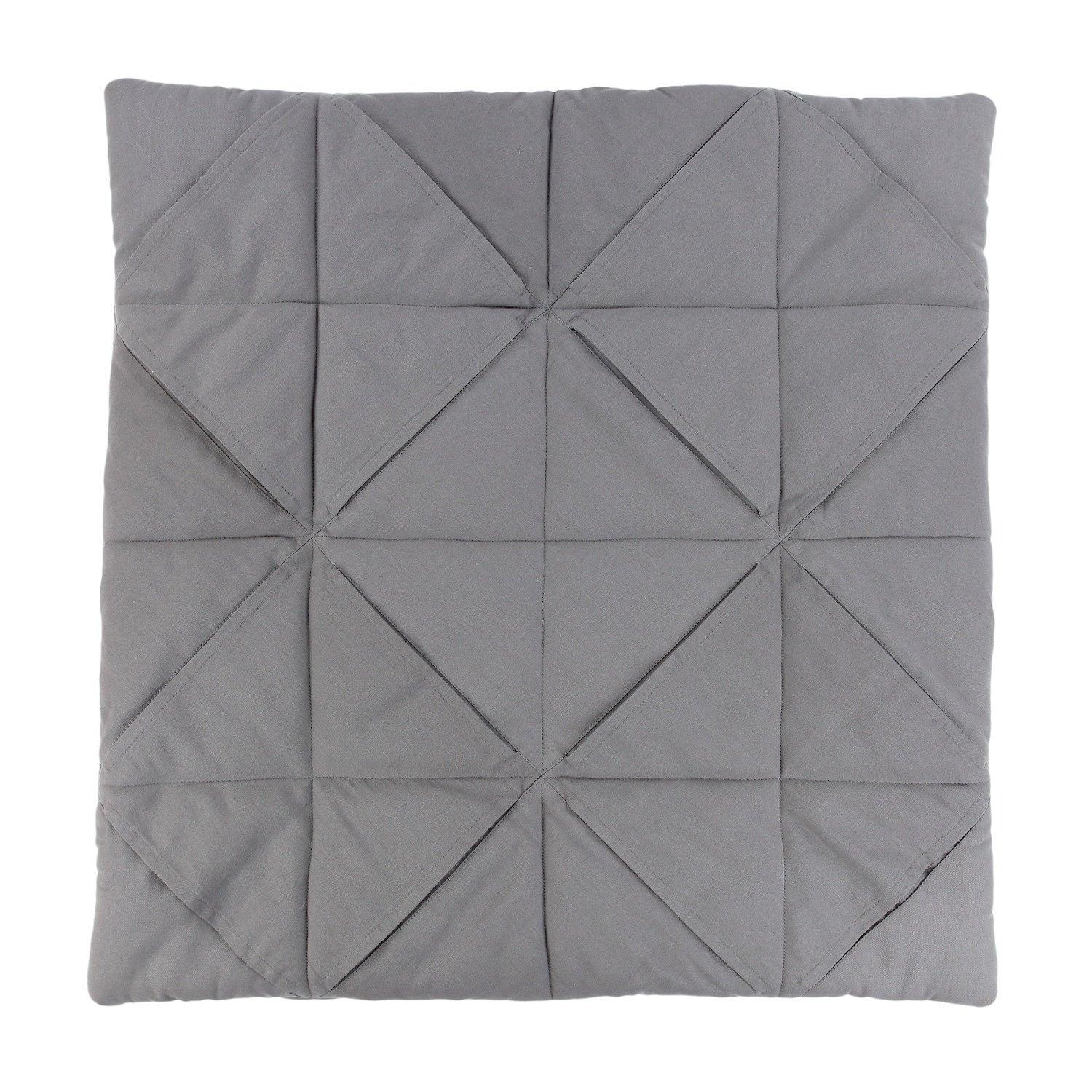 Square playmat, grey Square playmat, gray
