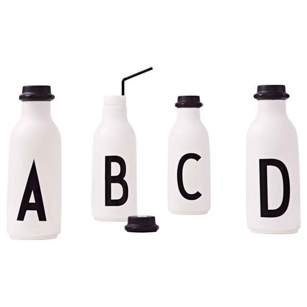 Arne Jacobsen drinking bottle, A-Z I